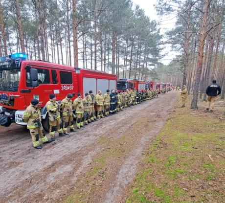 Ćwiczenia Kompanii Gaśniczej "Zielona Góra"