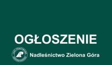 Ogłoszenie o prowadzeniu postępowania przetargowego